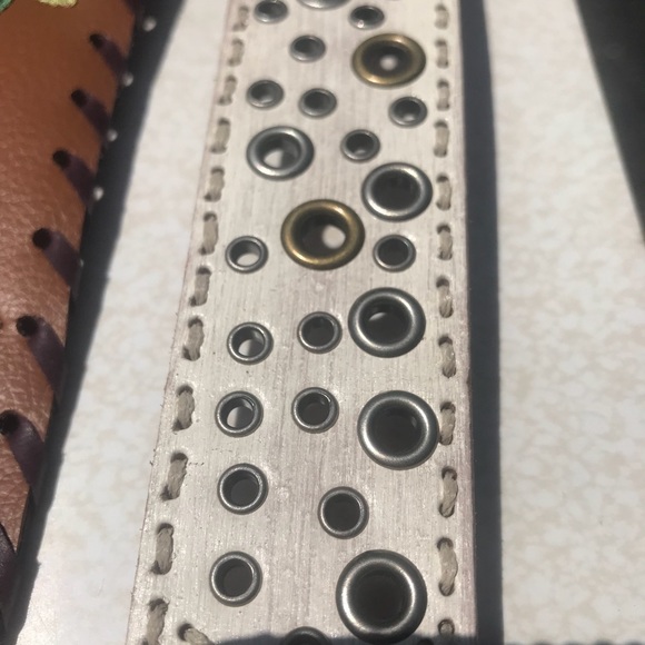 Off white leather belt - Picture 5 of 5